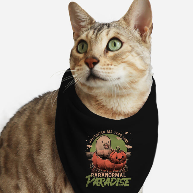 Paranormal Paradise-Cat-Bandana-Pet Collar-Studio Mootant