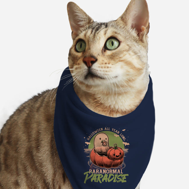 Paranormal Paradise-Cat-Bandana-Pet Collar-Studio Mootant