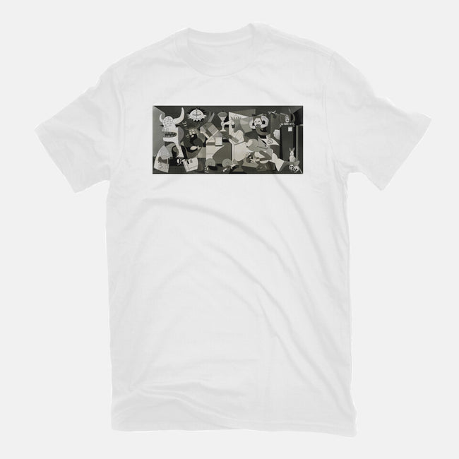 Holy Guernica-Unisex-Basic-Tee-retrodivision