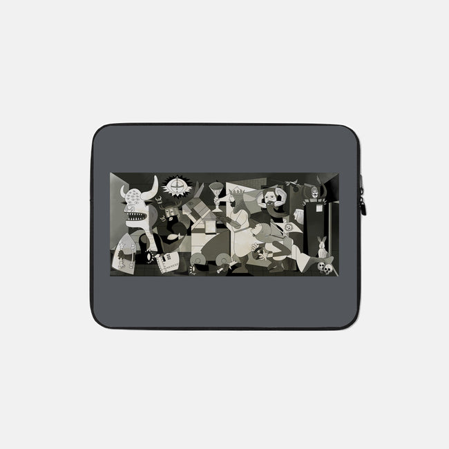 Holy Guernica-None-Zippered-Laptop Sleeve-retrodivision