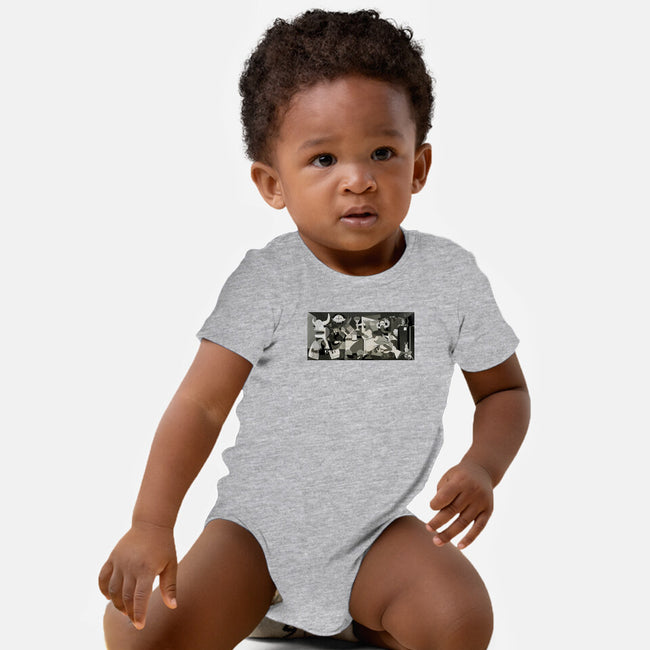Holy Guernica-Baby-Basic-Onesie-retrodivision