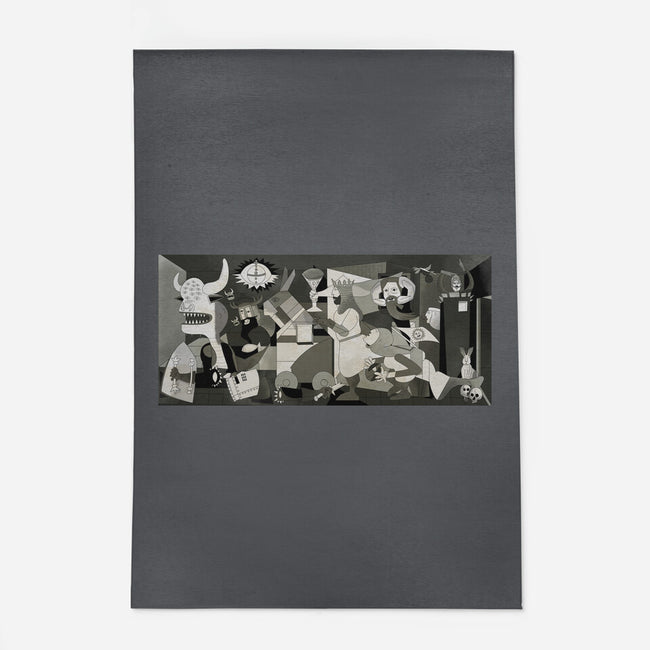 Holy Guernica-None-Outdoor-Rug-retrodivision