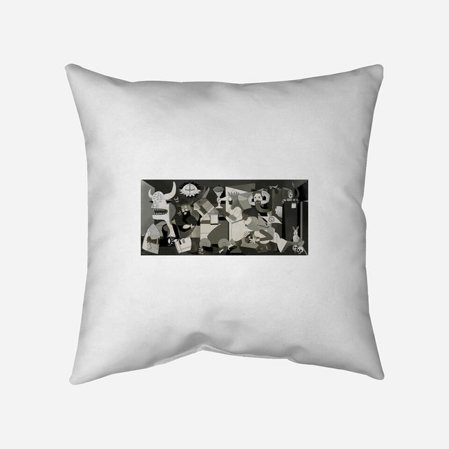 Holy Guernica-None-Removable Cover w Insert-Throw Pillow-retrodivision