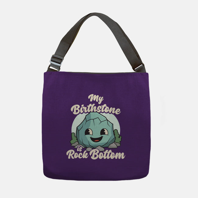 Rock Bottom-None-Adjustable Tote-Bag-RoboMega