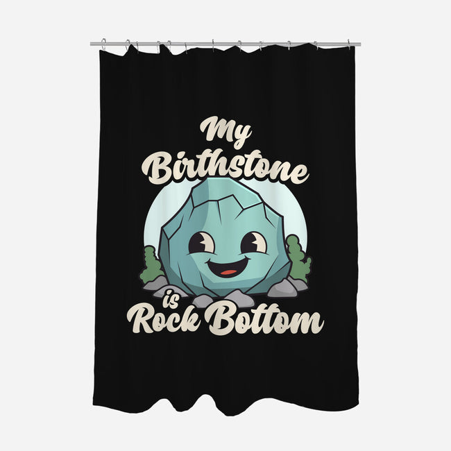 Rock Bottom-None-Polyester-Shower Curtain-RoboMega