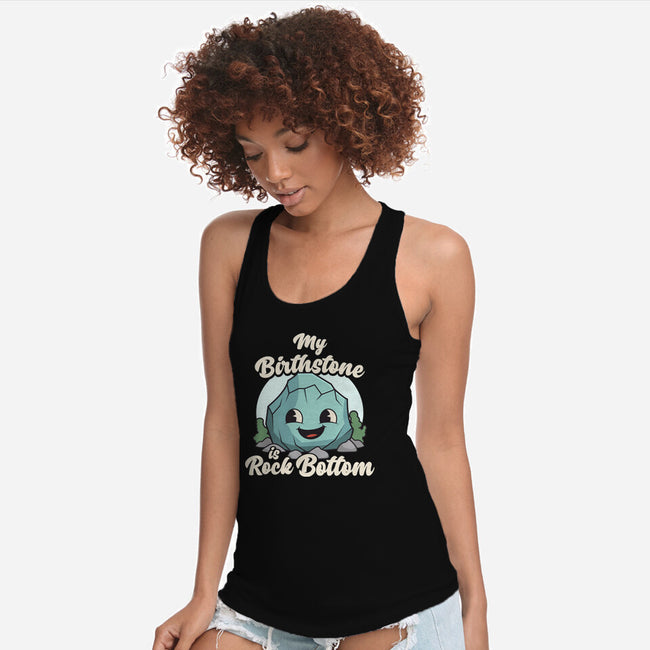 Rock Bottom-Womens-Racerback-Tank-RoboMega