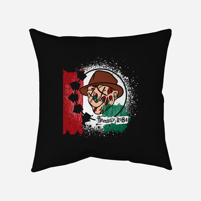 Freddy 1984-None-Removable Cover-Throw Pillow-dalethesk8er