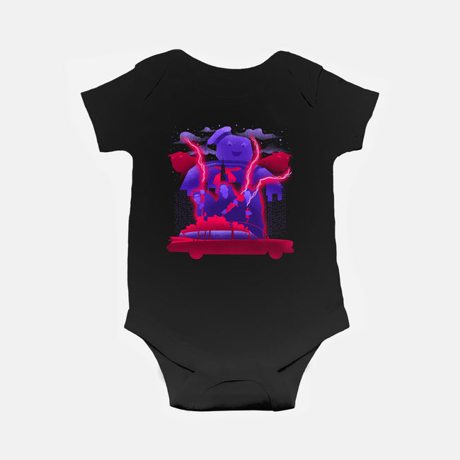 Ghostly Night-Baby-Basic-Onesie-sachpica