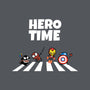 Hero Time-None-Removable Cover-Throw Pillow-MaxoArt