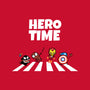 Hero Time-Mens-Heavyweight-Tee-MaxoArt