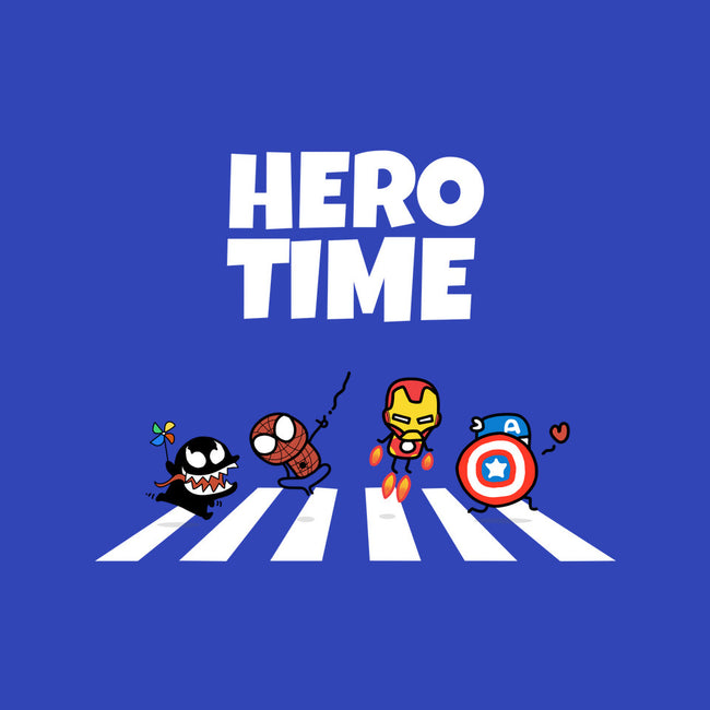 Hero Time-Mens-Heavyweight-Tee-MaxoArt