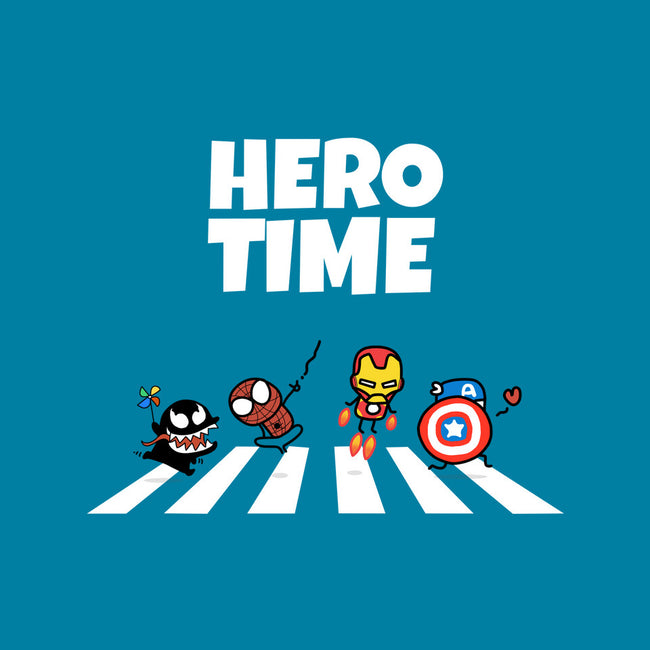 Hero Time-Unisex-Basic-Tee-MaxoArt