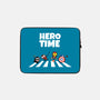 Hero Time-None-Zippered-Laptop Sleeve-MaxoArt