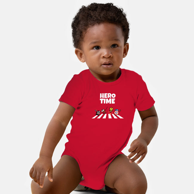 Hero Time-Baby-Basic-Onesie-MaxoArt