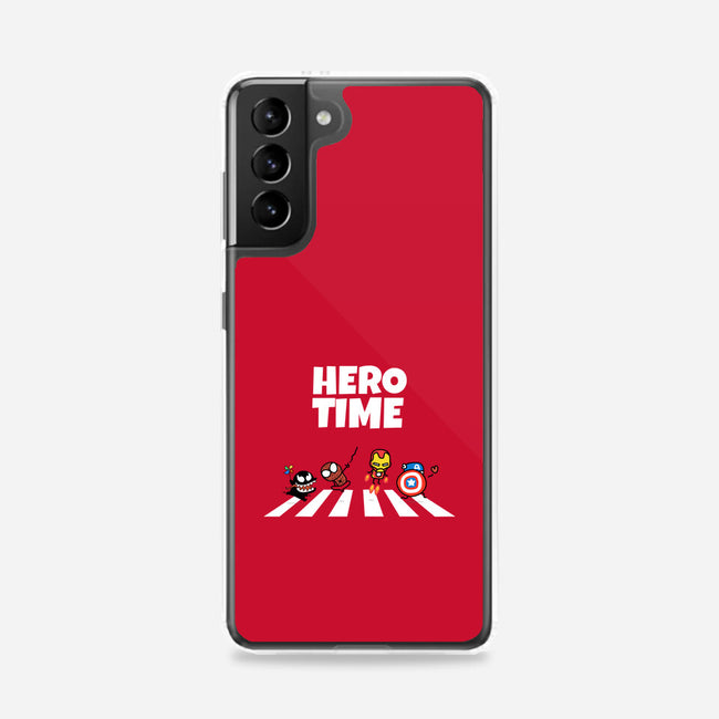 Hero Time-Samsung-Snap-Phone Case-MaxoArt