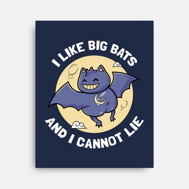 I Like Big Bats-None-Stretched-Canvas-krisren28