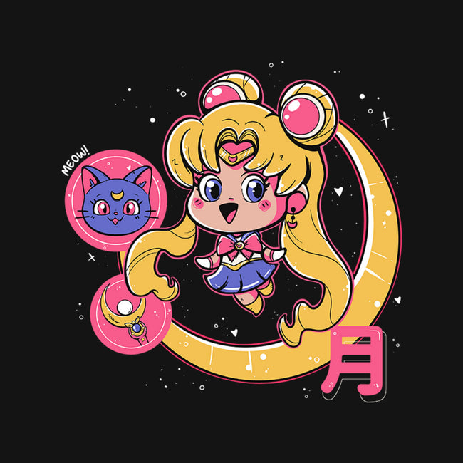 Cute Sailor Moon-Cat-Basic-Pet Tank-Ca Mask