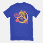 Cute Sailor Moon-Womens-Fitted-Tee-Ca Mask