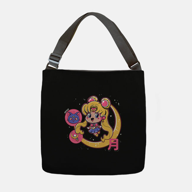 Cute Sailor Moon-None-Adjustable Tote-Bag-Ca Mask