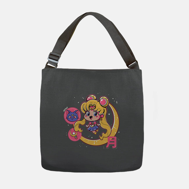 Cute Sailor Moon-None-Adjustable Tote-Bag-Ca Mask