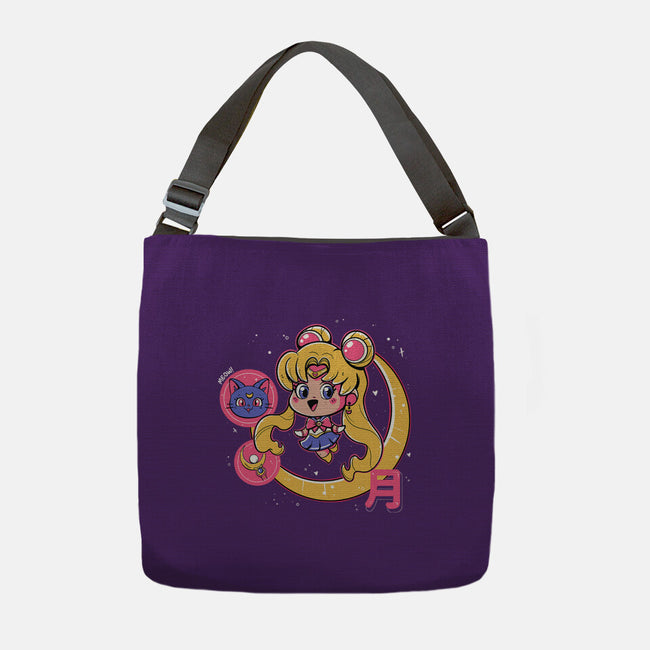 Cute Sailor Moon-None-Adjustable Tote-Bag-Ca Mask