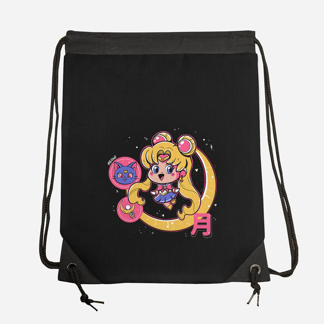 Cute Sailor Moon-None-Drawstring-Bag-Ca Mask