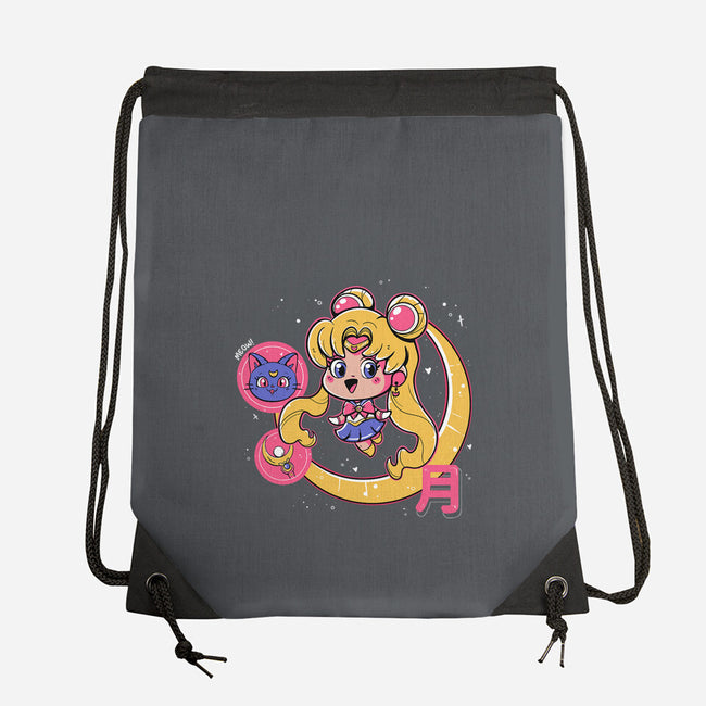 Cute Sailor Moon-None-Drawstring-Bag-Ca Mask