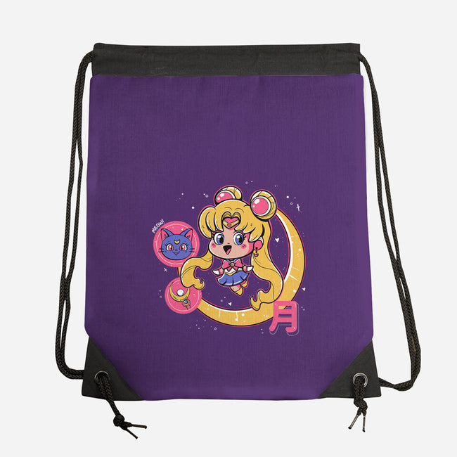 Cute Sailor Moon-None-Drawstring-Bag-Ca Mask