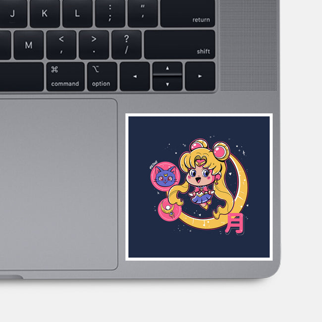 Cute Sailor Moon-None-Glossy-Sticker-Ca Mask
