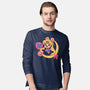 Cute Sailor Moon-Mens-Long Sleeved-Tee-Ca Mask