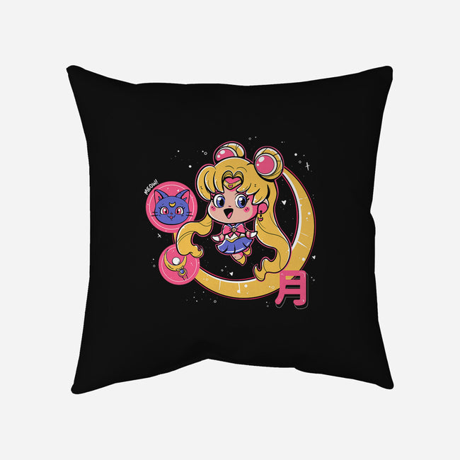 Cute Sailor Moon-None-Non-Removable Cover w Insert-Throw Pillow-Ca Mask