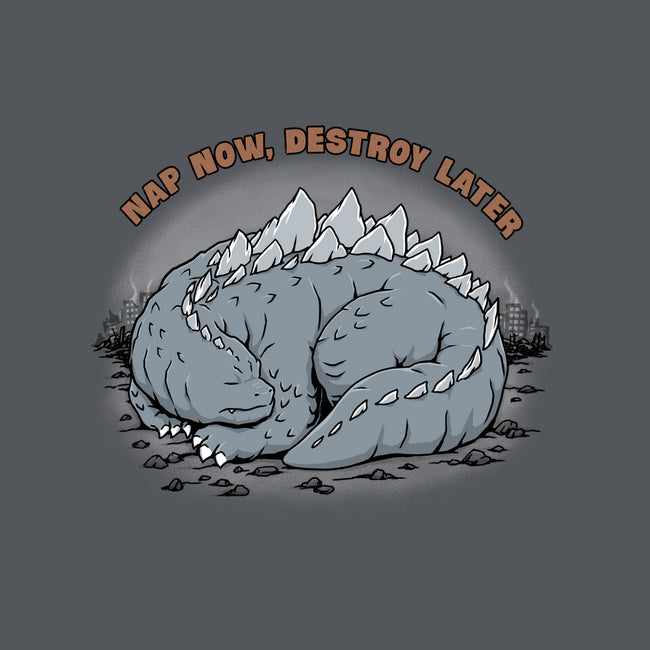 Nap Now Destroy Later-None-Glossy-Sticker-pigboom