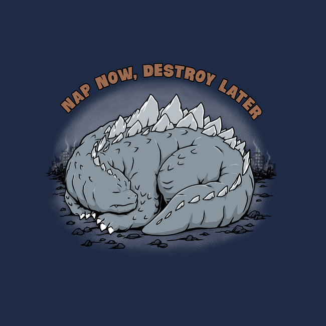 Nap Now Destroy Later-Mens-Long Sleeved-Tee-pigboom