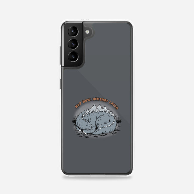 Nap Now Destroy Later-Samsung-Snap-Phone Case-pigboom
