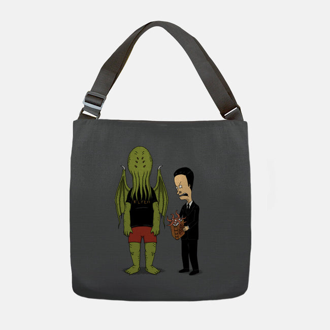 Cosmic Horror Is Cool-None-Adjustable Tote-Bag-pigboom