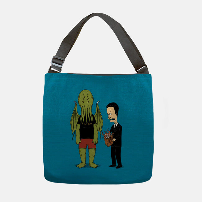 Cosmic Horror Is Cool-None-Adjustable Tote-Bag-pigboom