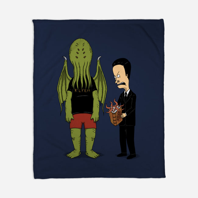 Cosmic Horror Is Cool-None-Fleece-Blanket-pigboom