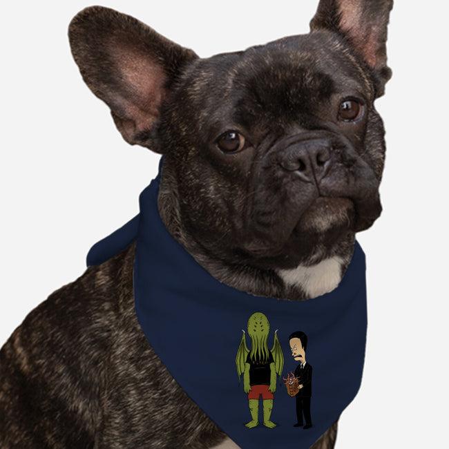 Cosmic Horror Is Cool-Dog-Bandana-Pet Collar-pigboom