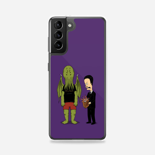 Cosmic Horror Is Cool-Samsung-Snap-Phone Case-pigboom