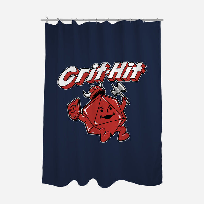 Crit-Hit Man-None-Polyester-Shower Curtain-pigboom