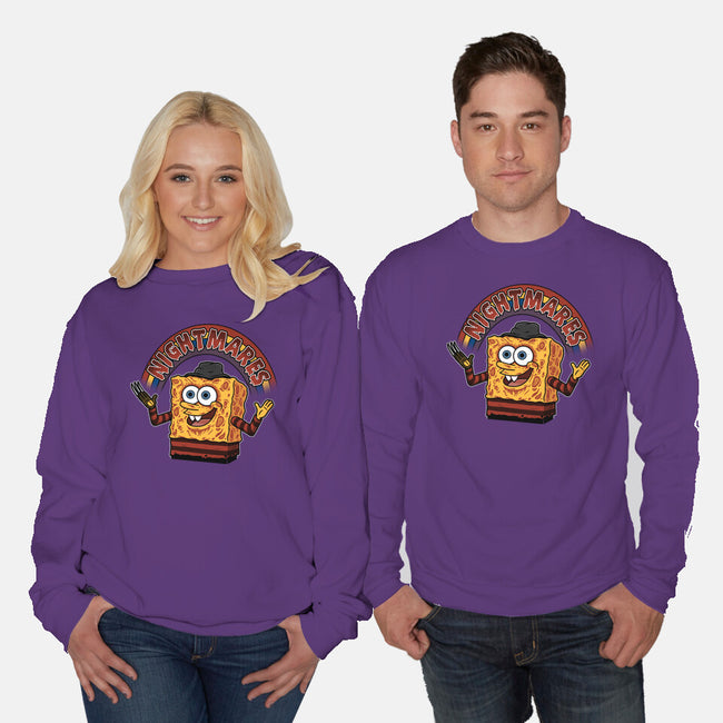 As Long As We Have Nightmares-Unisex-Crew Neck-Sweatshirt-pigboom