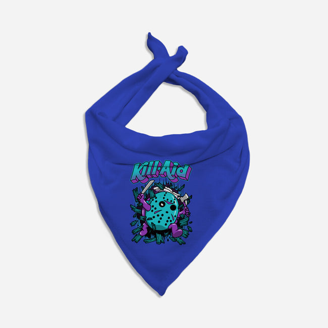 Kill-Aid Purple-Dog-Bandana-Pet Collar-pigboom