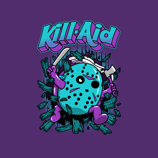 Kill-Aid Purple-None-Removable Cover w Insert-Throw Pillow-pigboom