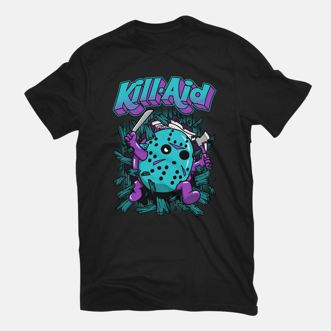 Kill-Aid Purple-Womens-Fitted-Tee-pigboom