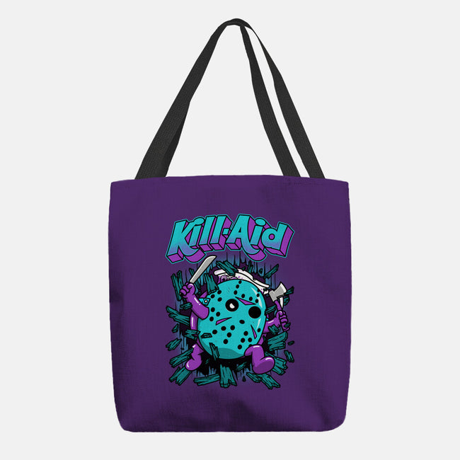 Kill-Aid Purple-None-Basic Tote-Bag-pigboom