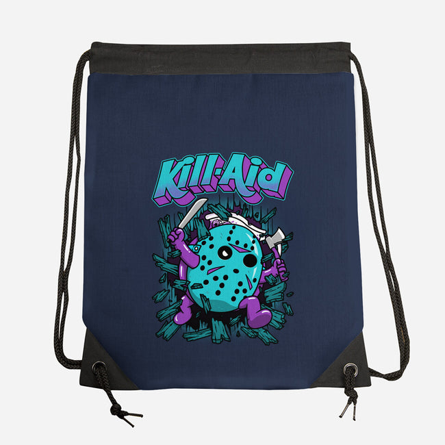 Kill-Aid Purple-None-Drawstring-Bag-pigboom