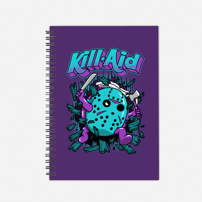 Kill-Aid Purple-None-Dot Grid-Notebook-pigboom