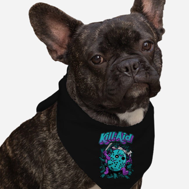 Kill-Aid Purple-Dog-Bandana-Pet Collar-pigboom