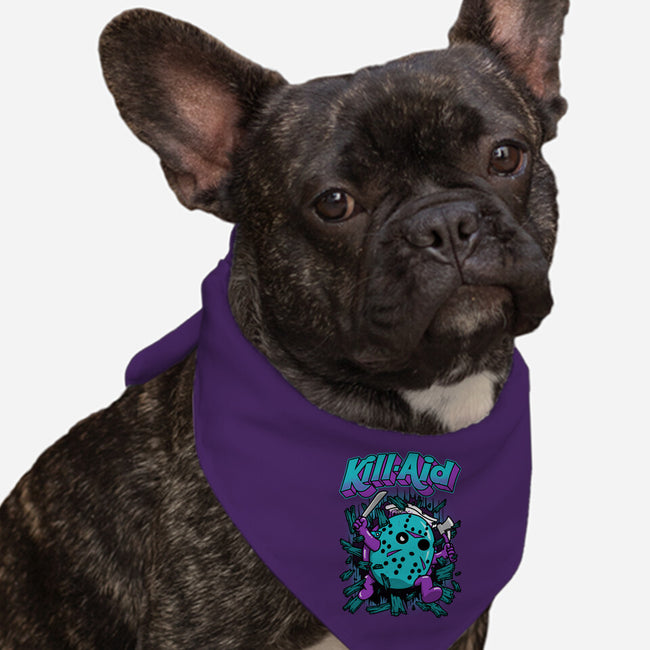 Kill-Aid Purple-Dog-Bandana-Pet Collar-pigboom