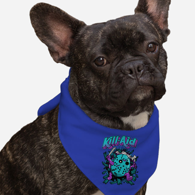 Kill-Aid Purple-Dog-Bandana-Pet Collar-pigboom